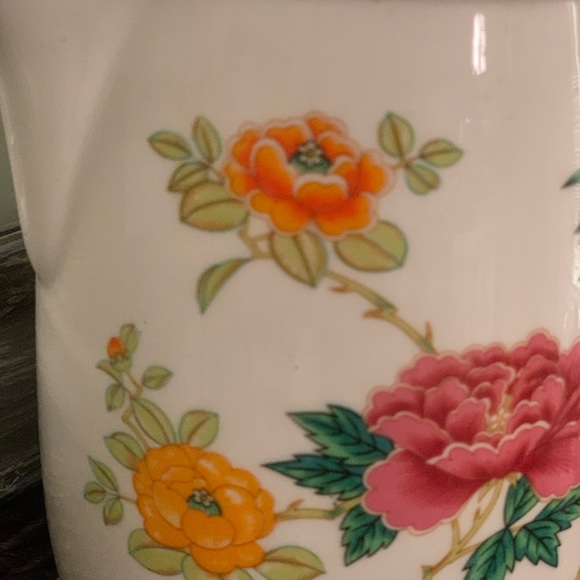 Ceramic Floral Tea Pitcher - Picture 3 of 10